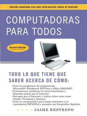 cover image of Computadoras para todos
